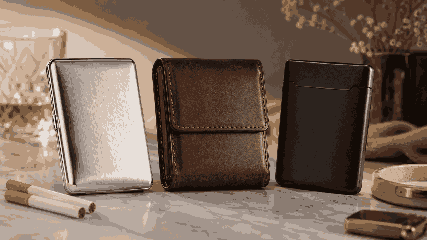 Cigarette Case Materials Compared: Metal vs Leather vs Plastic