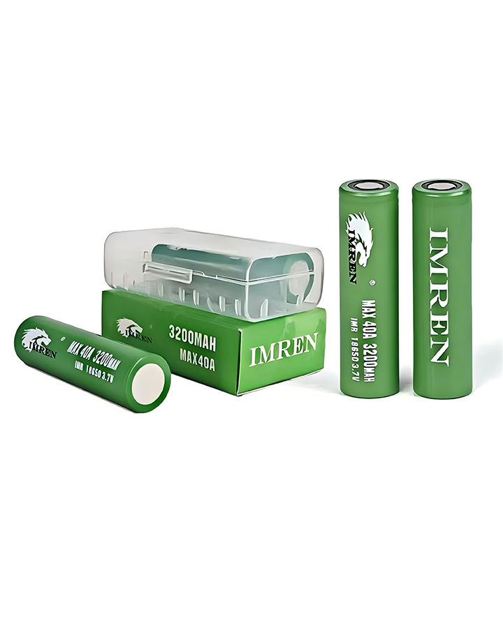 IMREN 18650 3200mah Rechargeable Battery Lithium Cell Li-ion 3.7v High Capacity for Electric Toys