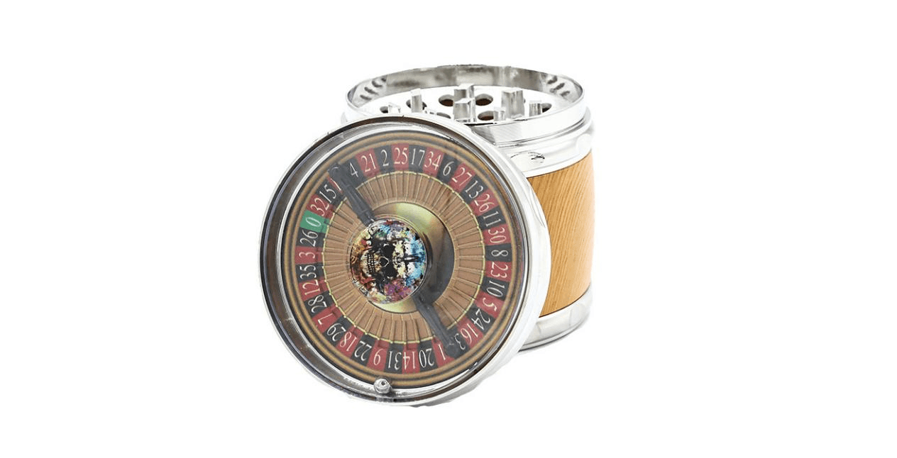 Rotary drum tobacco grinder