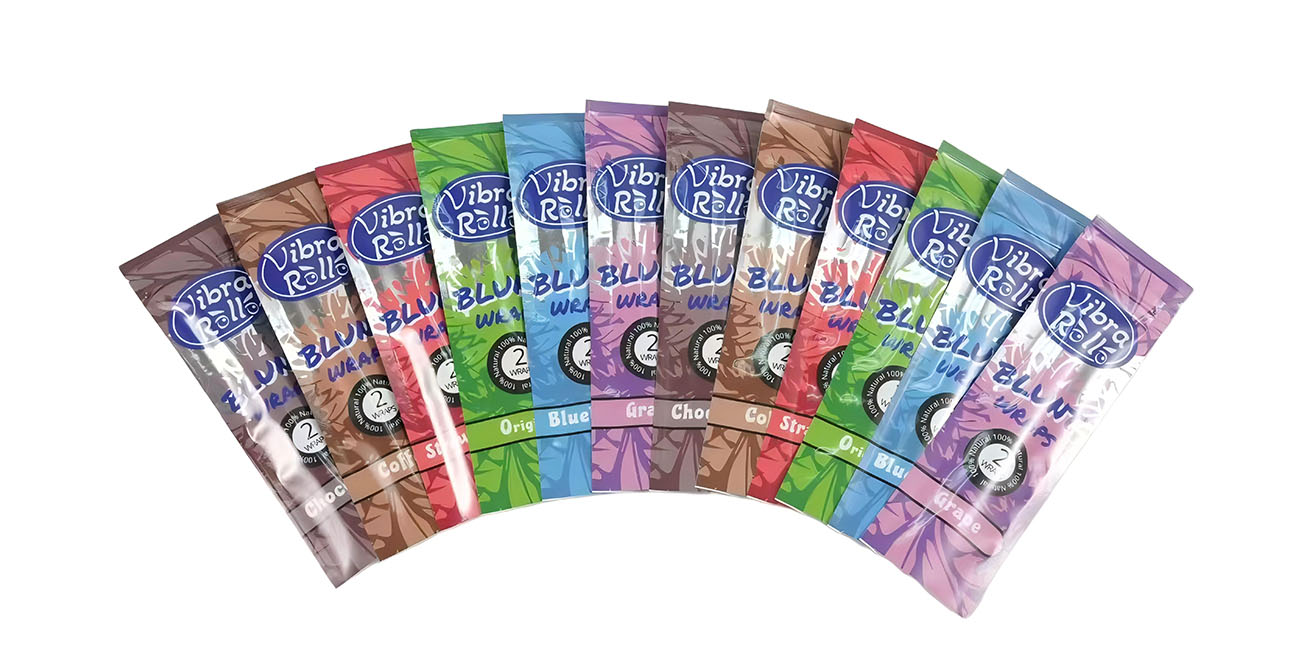 Custom Flavors Cigar Blunt Wraps Natural Hemp Material Rolling Paper and Pre-Cone Paper Smoking Accessories