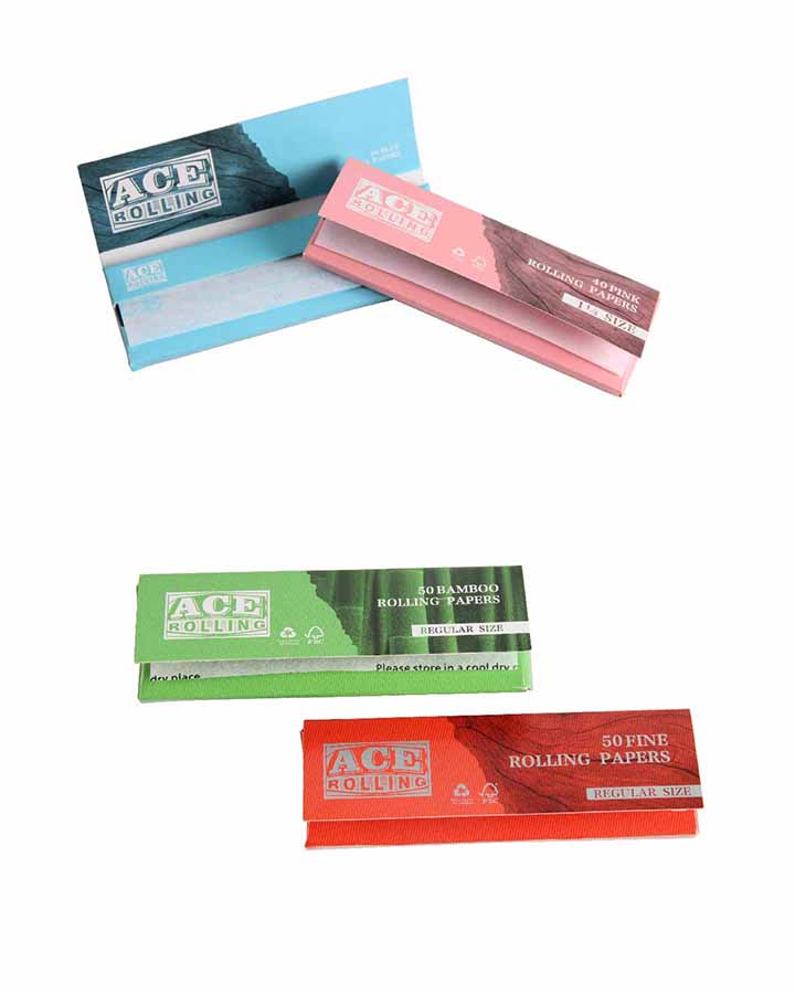 ACE Cigarette Rolling Paper Unbleached 11 4 king size
