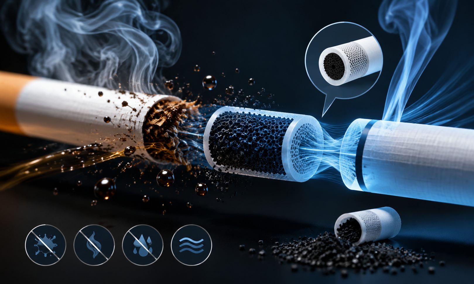 Do Activated Carbon Filter Tips Really Reduce Tar Here's What Smokers Should Know