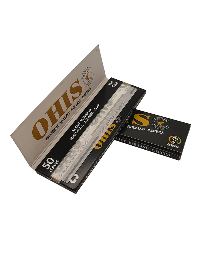 Slow Burning Natural Arabic Gum Cigarette Rolling Paper